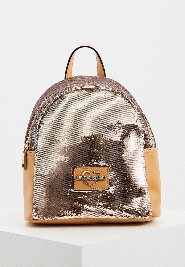 

Рюкзак Love Moschino, Золотой, Love Moschino LO416BWJDOG1