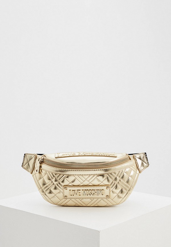 

Сумка поясная Love Moschino, Золотой