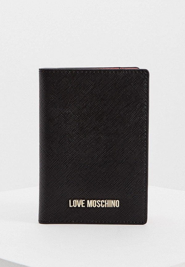 

Обложка для паспорта Love Moschino, Черный