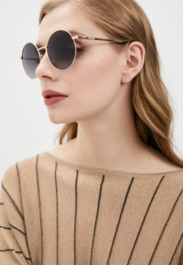 фото Очки солнцезащитные love moschino