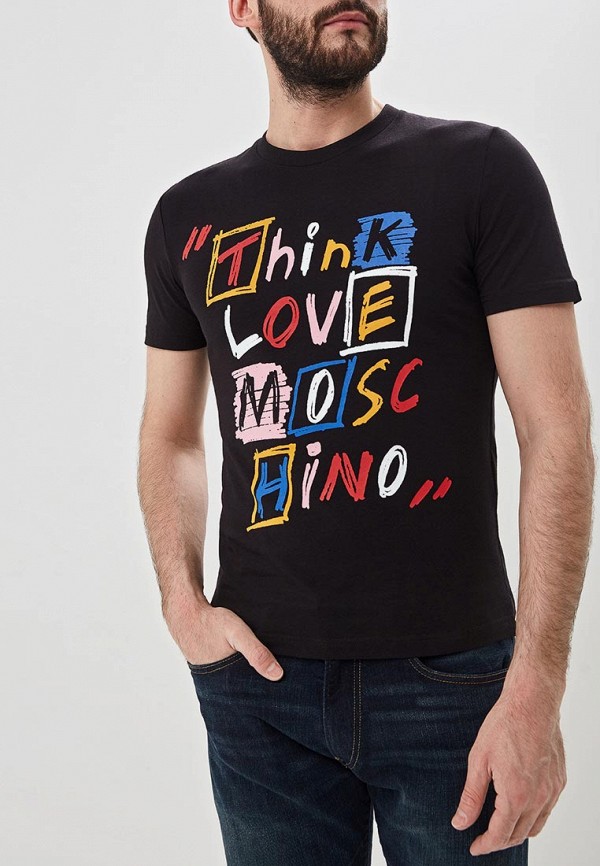 

Футболка Love Moschino, Черный