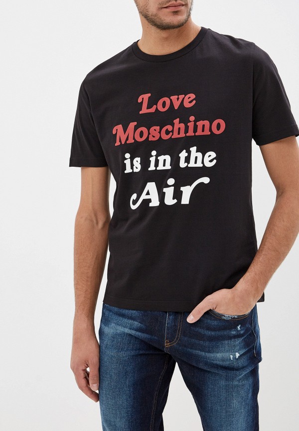 

Футболка Love Moschino, Черный
