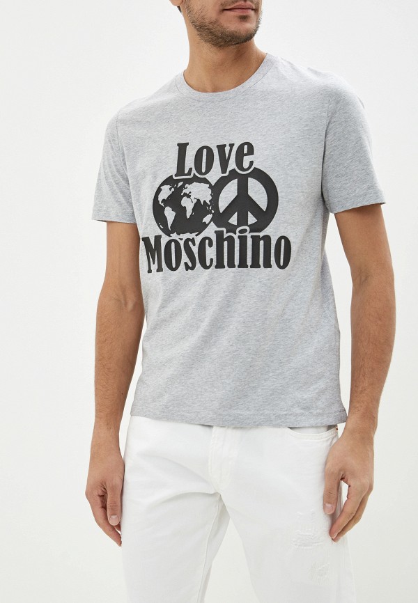 

Футболка Love Moschino, Серый