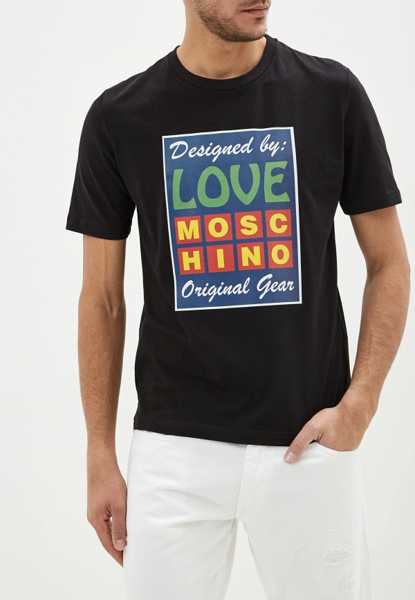 

Футболка Love Moschino, Черный