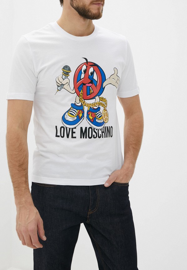 

Футболка Love Moschino, Белый