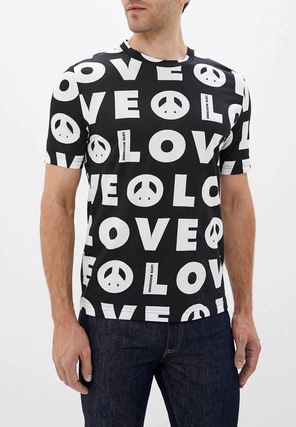 

Футболка Love Moschino, Черный