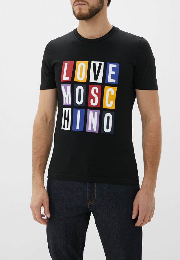 

Футболка Love Moschino, Черный