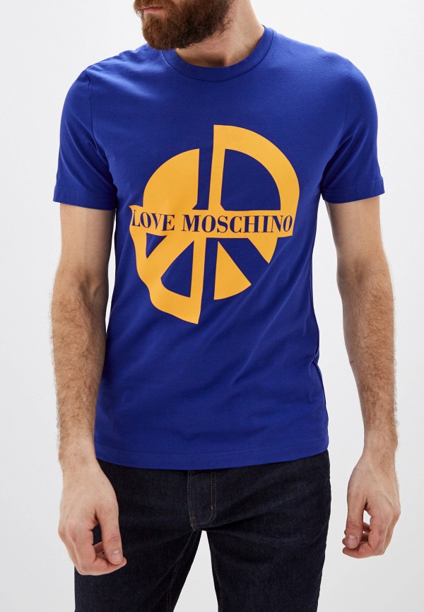 

Футболка Love Moschino, Синий