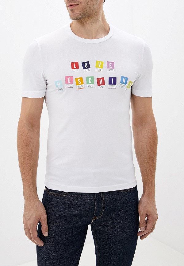 

Футболка Love Moschino, Белый