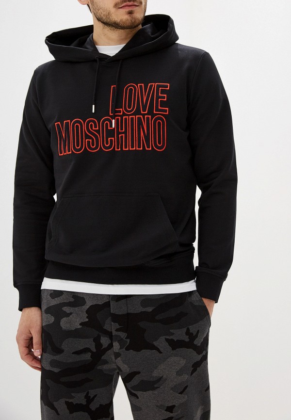 

Худи Love Moschino, Черный