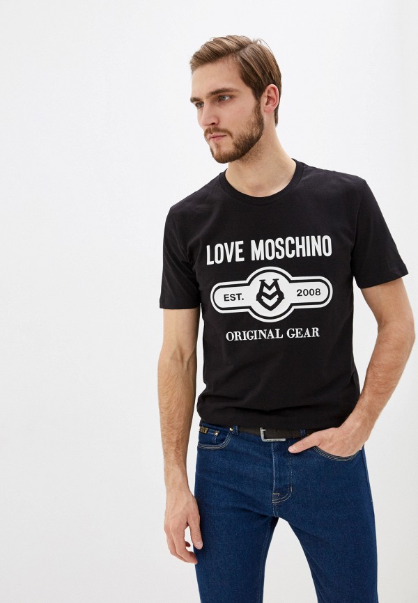 

Футболка Love Moschino, Черный