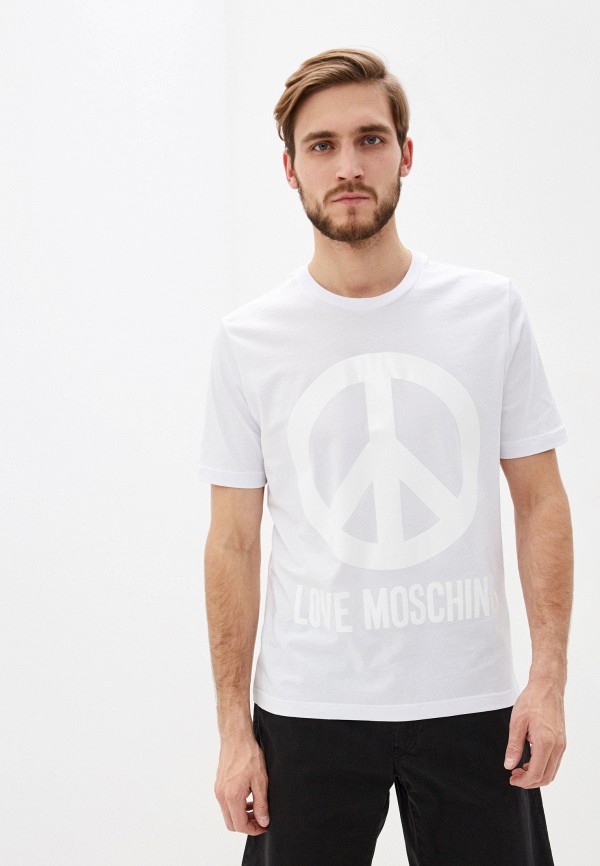 

Футболка Love Moschino, Белый