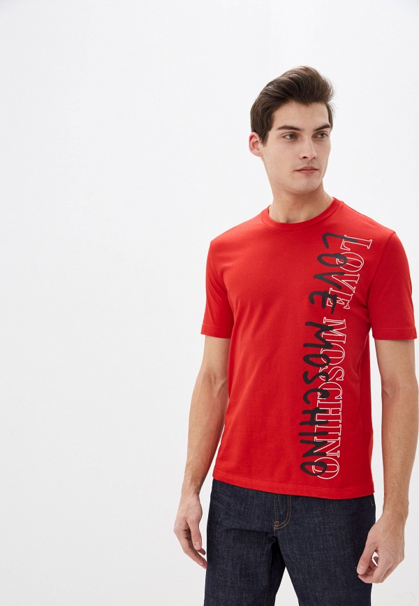 

Футболка Love Moschino, Красный