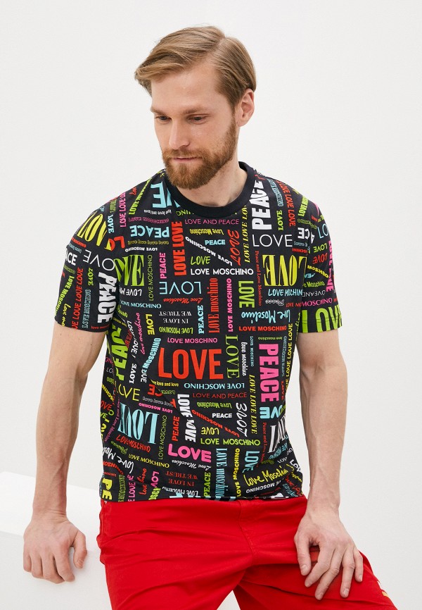 

Футболка Love Moschino, Черный, Love Moschino LO416EMJDOP0