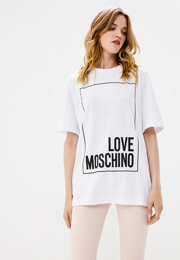 

Футболка Love Moschino, Белый
