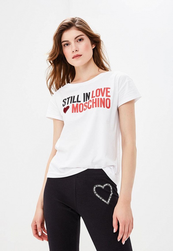 

Футболка Love Moschino, Белый