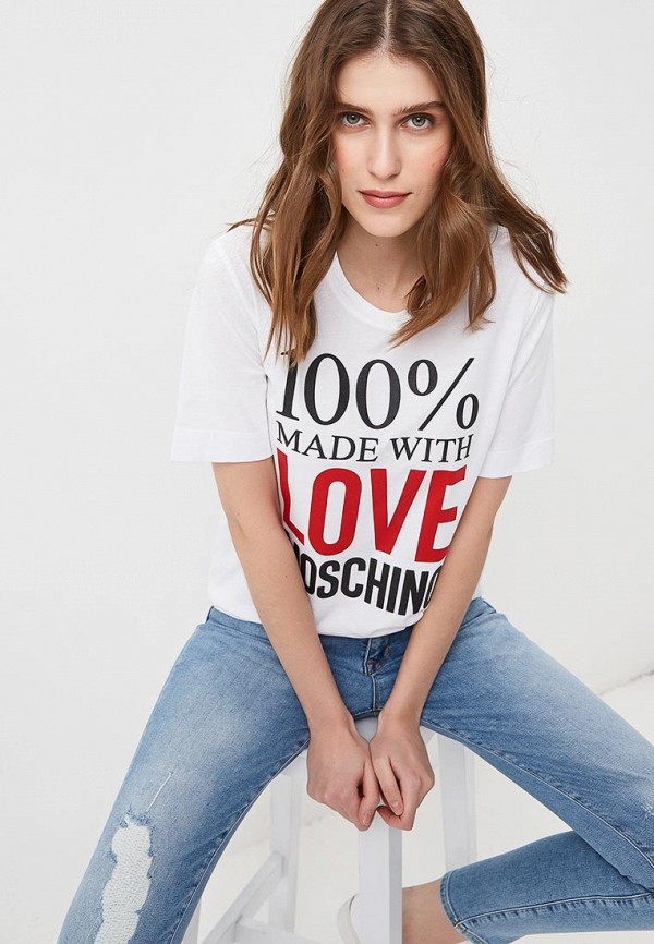 Футболка Love Moschino Love Moschino LO416EWEDAT6