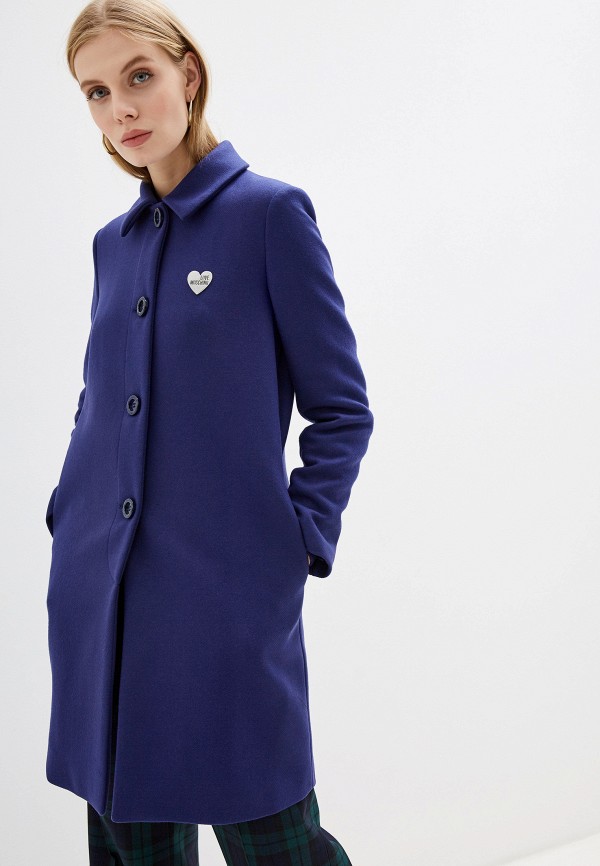 

Пальто Love Moschino, Синий