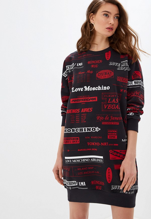

Платье Love Moschino, Черный