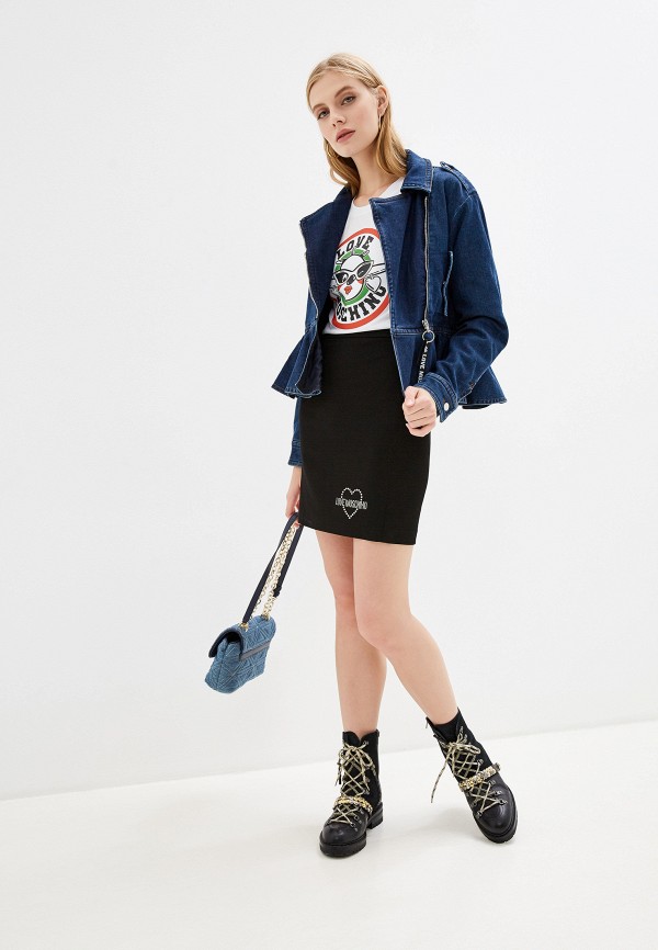 

Футболка Love Moschino, Белый