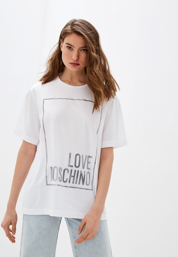 

Футболка Love Moschino, Белый