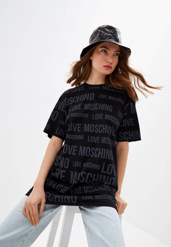 

Футболка Love Moschino, Черный