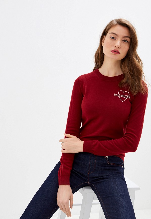 

Джемпер Love Moschino, Бордовый