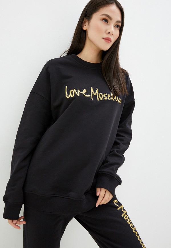 

Свитшот Love Moschino, Черный