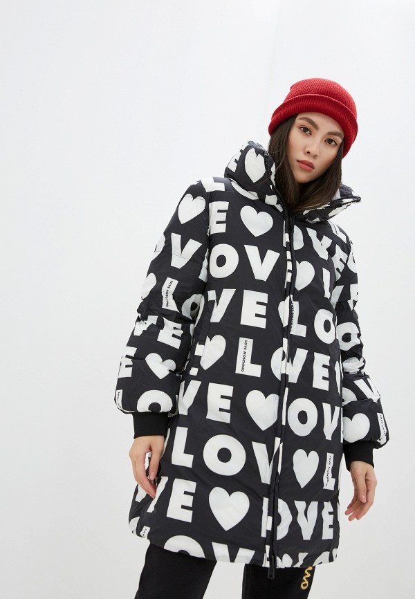 

Куртка утепленная Love Moschino, Черный