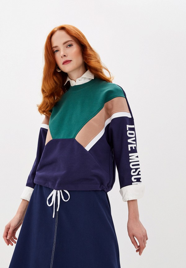 

Свитшот Love Moschino, Разноцветный