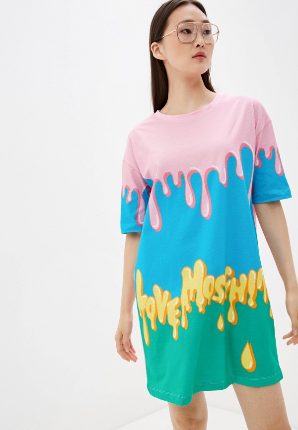 

Платье Love Moschino, Разноцветный