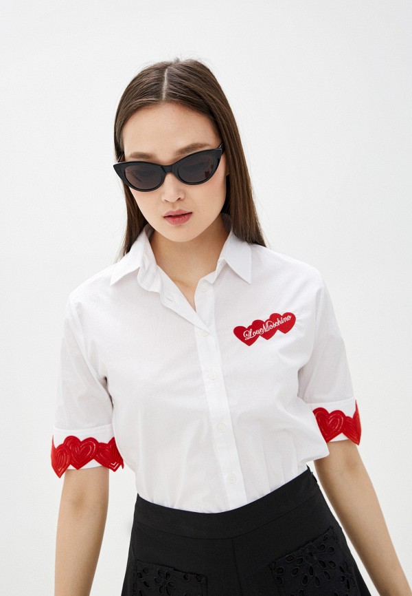 

Рубашка Love Moschino, Белый, Love Moschino LO416EWHRCZ3