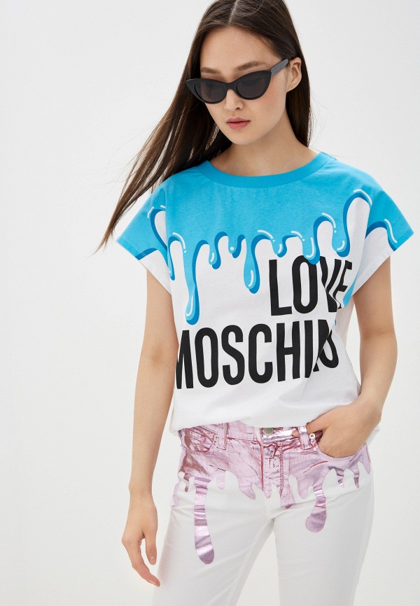 

Футболка Love Moschino, Белый