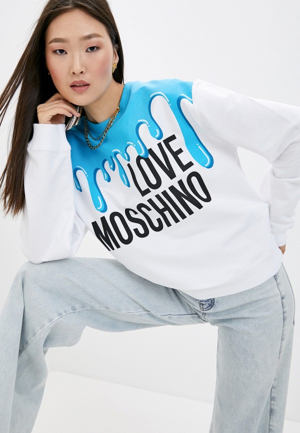 

Свитшот Love Moschino, Белый