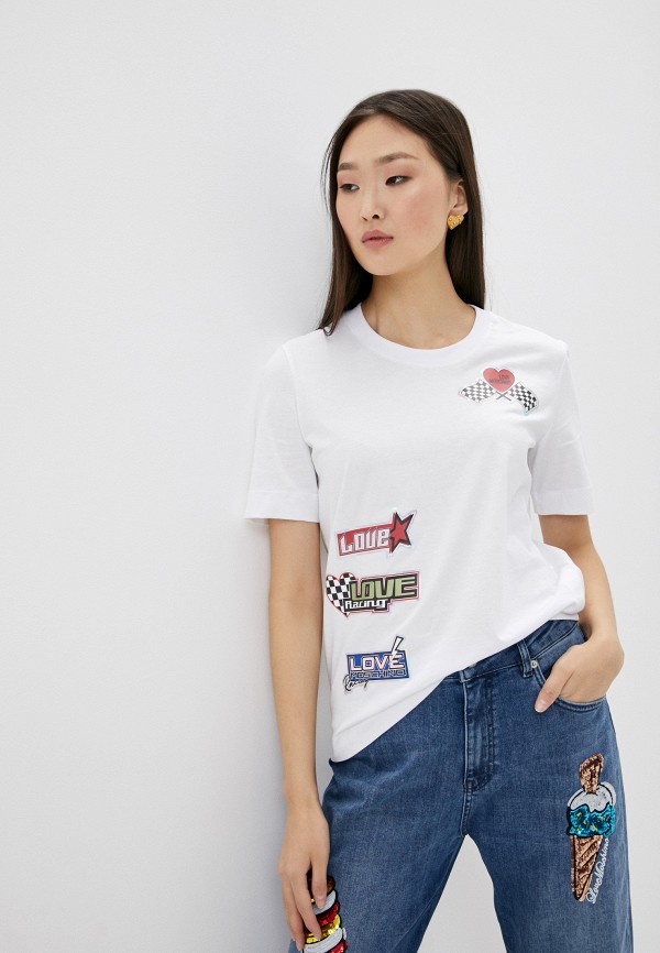 

Футболка Love Moschino, Белый, Love Moschino LO416EWHRDA8