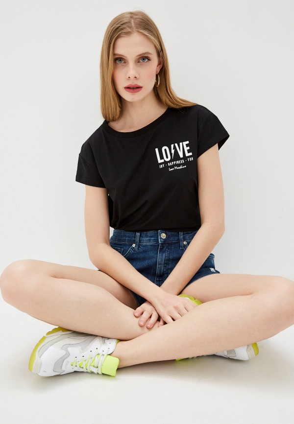 

Футболка Love Moschino, Черный