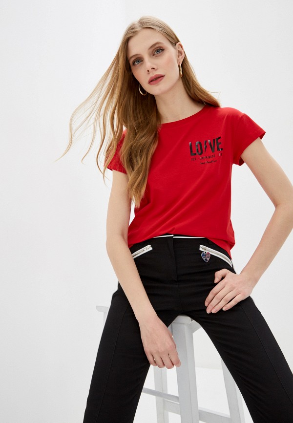 

Футболка Love Moschino, Красный