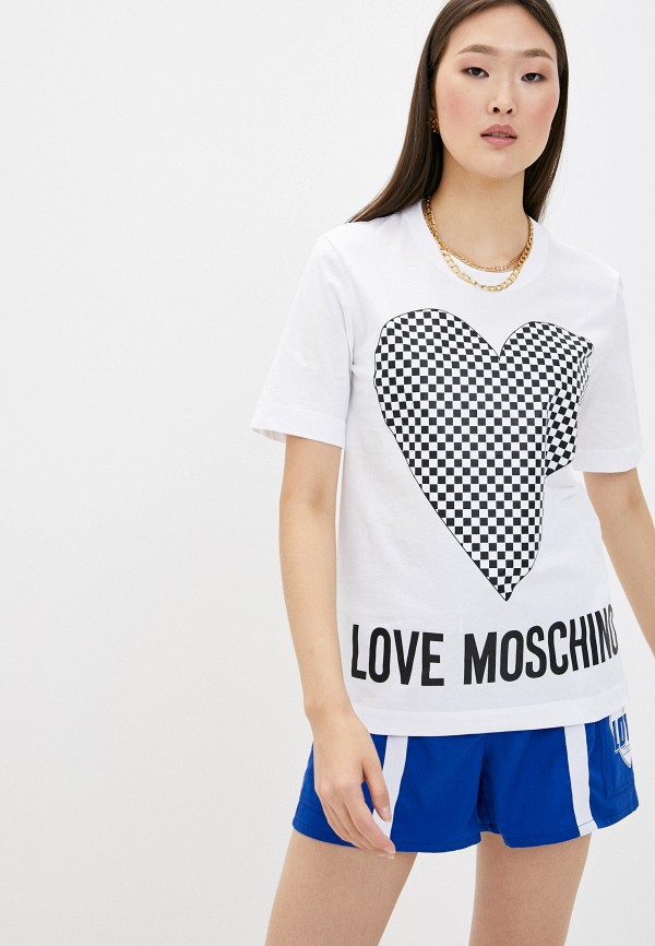 

Футболка Love Moschino, Белый