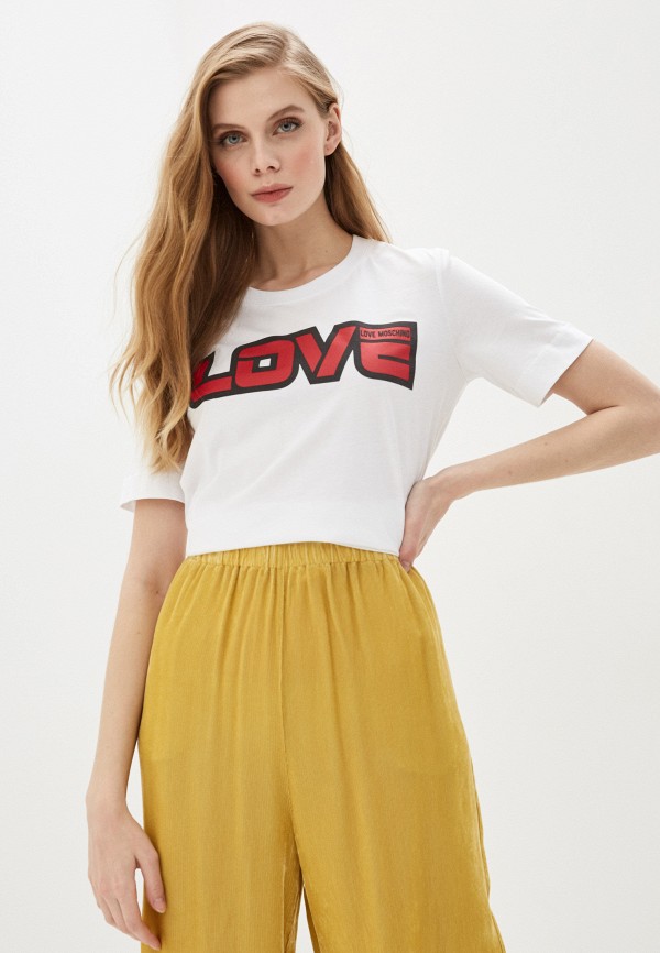 

Футболка Love Moschino, Белый, Love Moschino LO416EWHRDB6