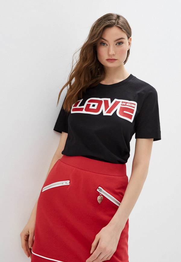 

Футболка Love Moschino, Черный, Love Moschino LO416EWHRDB7