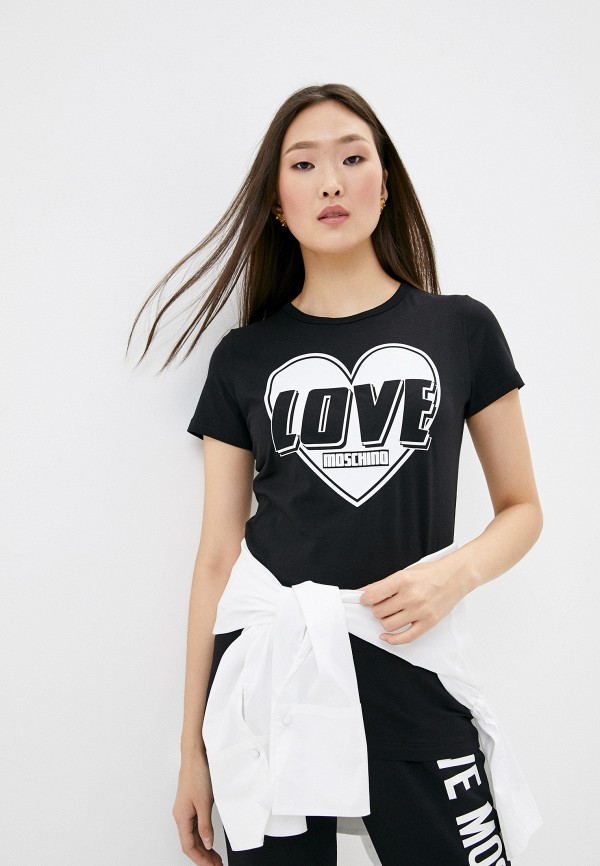

Футболка Love Moschino, Черный, Love Moschino LO416EWHRDB9