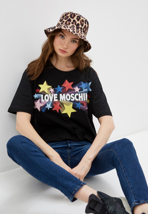 

Футболка Love Moschino, Черный, Love Moschino LO416EWHRDC5