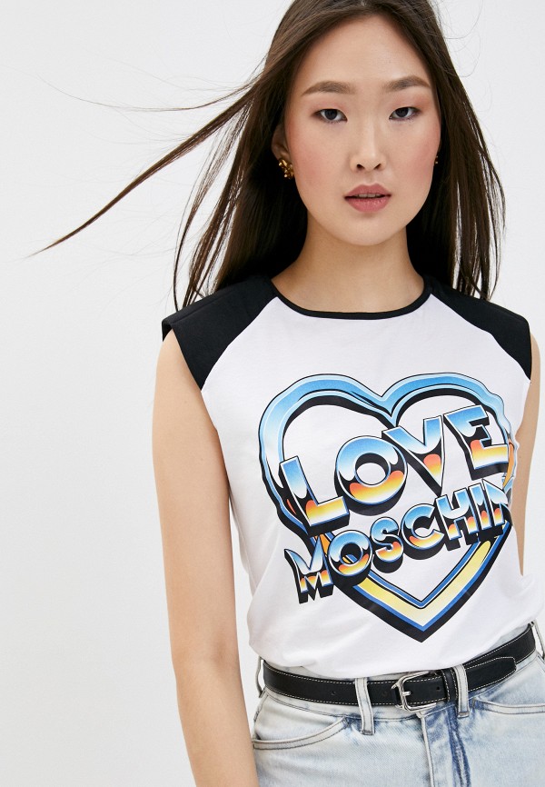 

Майка Love Moschino, Белый