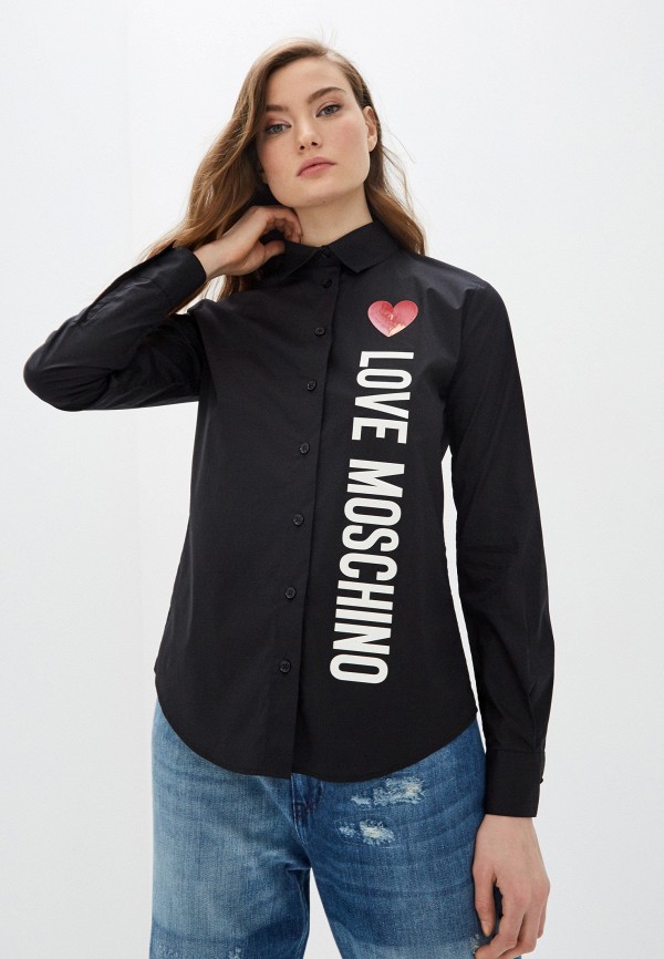 

Рубашка Love Moschino, Черный, Love Moschino LO416EWHRDD6