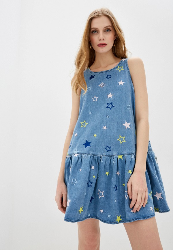 

Платье джинсовое Love Moschino, Голубой