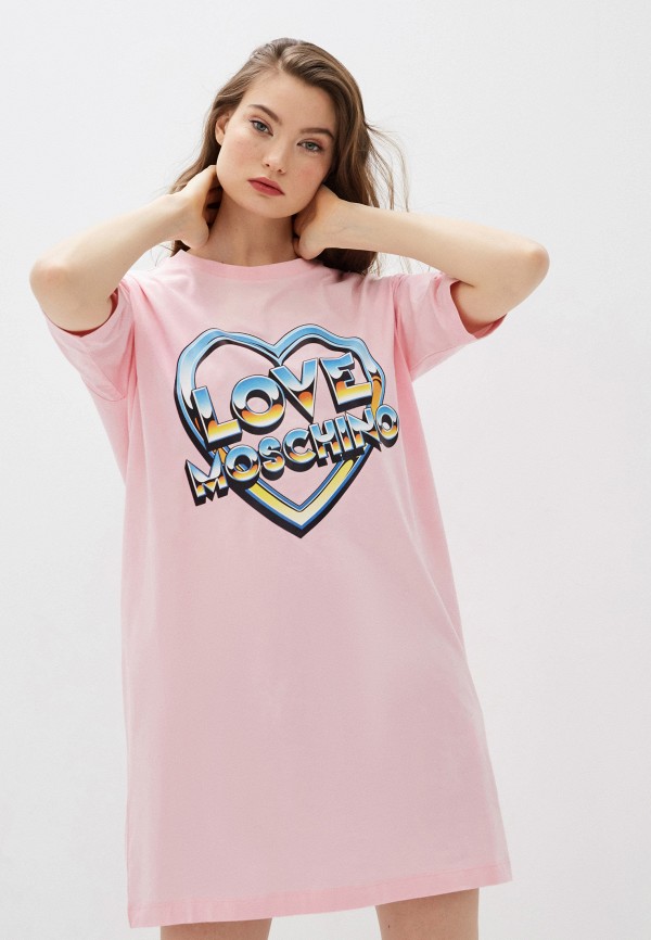 

Платье Love Moschino, Розовый, Love Moschino LO416EWHRDF3