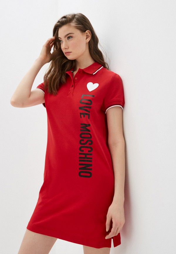 

Платье Love Moschino, Красный