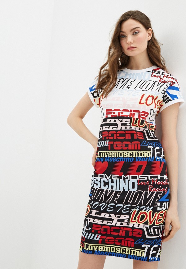 

Платье Love Moschino, Разноцветный