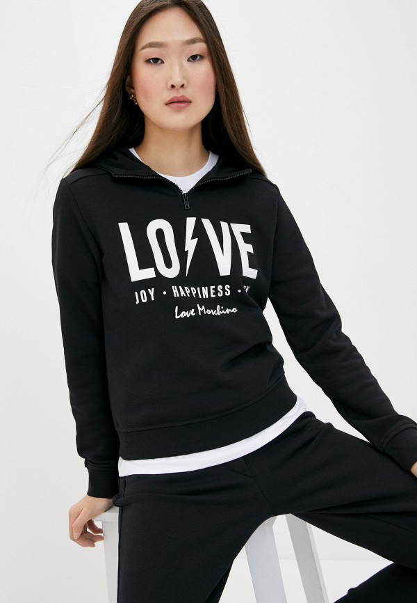 

Худи Love Moschino, Черный