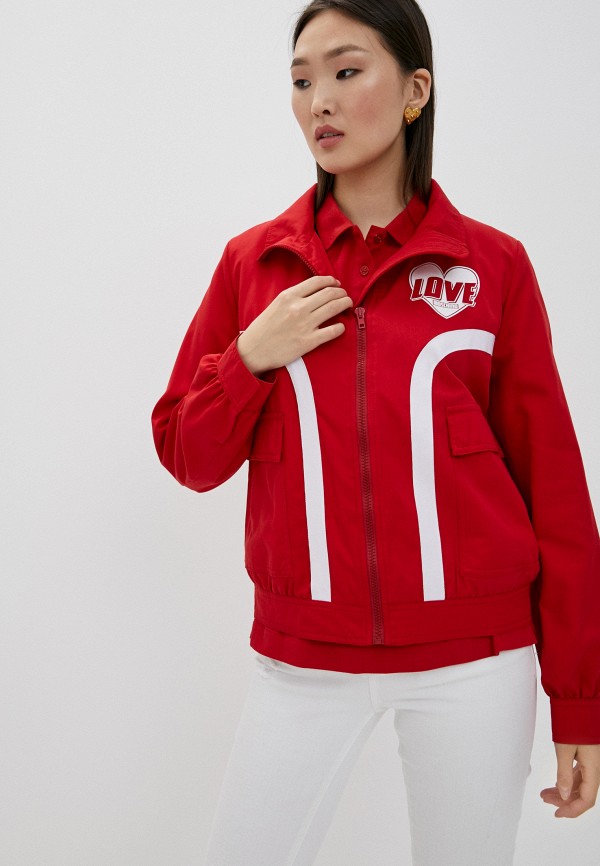 

Ветровка Love Moschino, Красный